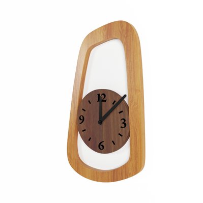 SIXTIES - Horloge décorative vintage en bois - PP-215900 - 3666417001619