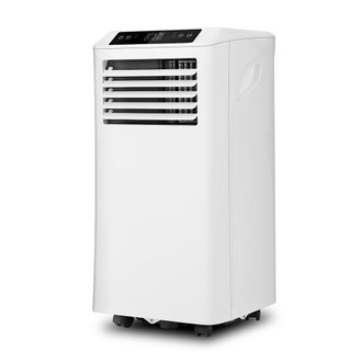 Climatiseur déshumidificateur mobile 9000 BTU - 2,6 KW - 25m² - ANNECY blanc avec télécommande - Ecran LCD programmable - Cl ...