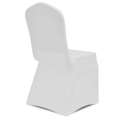 Housse de chaise extensible 100 pcs Blanc DEC022501 - DEC022501 - 3001285669606