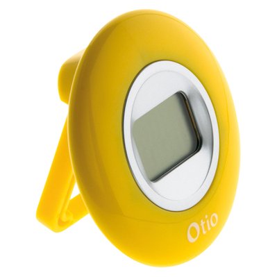 Thermomètre d'intérieur jaune - Otio - 936215 - 3415549362156