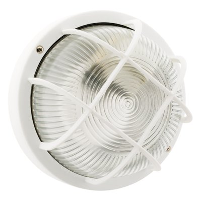 Hublot rond d'extérieur 5W IP44 avec ampoule LED - Elexity - 141012 - 3545411410125