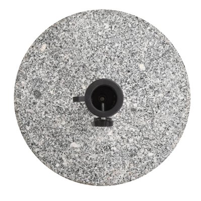 vidaXL Socle de parasol Granite Rond 20 kg - 43726 - 8718475571483