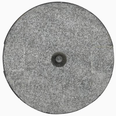 vidaXL Socle de parasol Granite 20 kg Rond Noir - 45068 - 8718475708766
