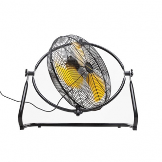 Ventilateur STANLEY 120W - Ø50,8cm - 3 vitesses. 3 pales - omnidirectionnel - noir & jaune