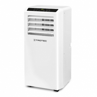 Climatiseur mobile TROTEC - 2 600 W - 9 000 BTU - jusqu'à 34 m² - blanc