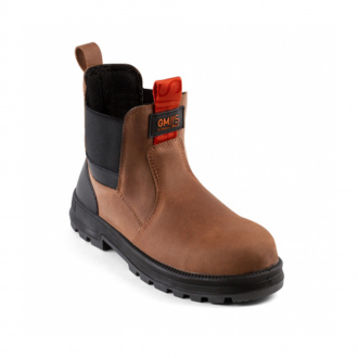 Chaussures de sécurité hautes Dealer GASTON MILLE - S3 SRC - marron/noir 