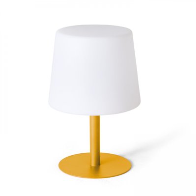 Mini lampe acier jaune - 105983 - 3663095037220
