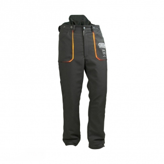Pantalon anti-coupure YUKON OREGON - type A classe 1 - noir/orange