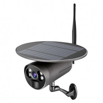 Caméra de surveillance wifi solaire - 1080p - vision nocturne - IP66
