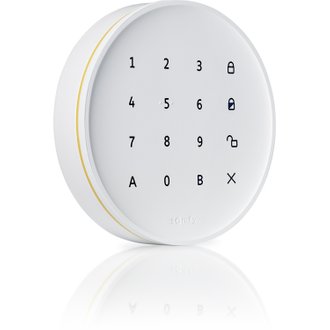 Clavier intérieur pour système d'alarme Somfy Home Alarm (Advanced) | Auto-protégé | Design sobre et épuré