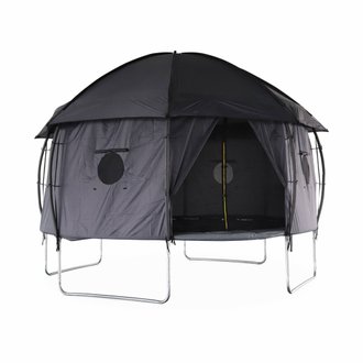 Tente de camping pour trampoline. cabane. polyester. traité anti UV. 1