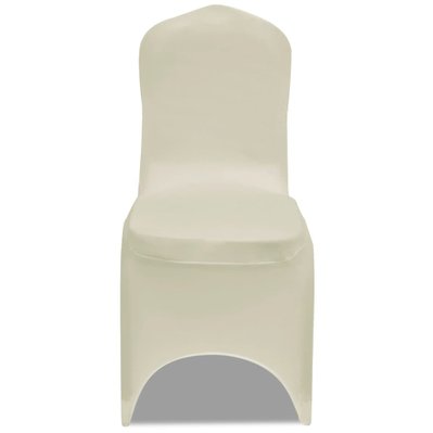 Housses élastiques de chaise Crème 30 pièces DEC022538 - DEC022538 - 3001281969601