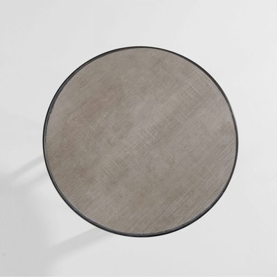 Table basse ronde avec plateau effet béton - Tivoli - 109112 - 3663095129598