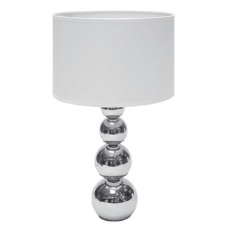 Ranex Lampe de table 25x25x43 cm Blanc