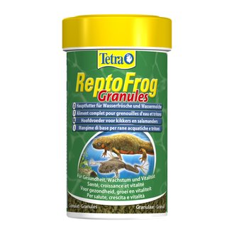 Aliments complets pour grenouilles et tritons Tetra reptofrog granulés 100ml