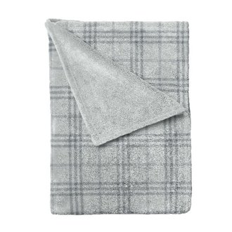 HOMEMANIA Couverture Tweed, Gris