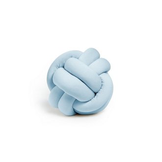HOMEMANIA Coussin décoratif Knot, Bleu