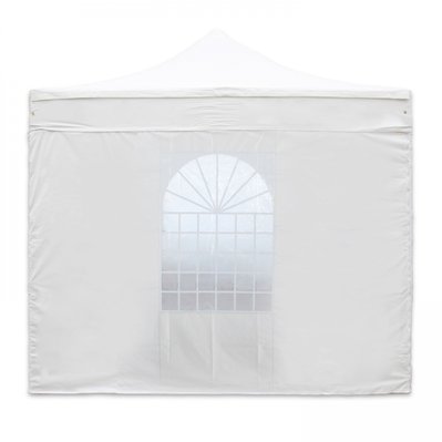 Mur fenêtre 4 m pour tente pliante - Blanc - 101215 - 3700375808146