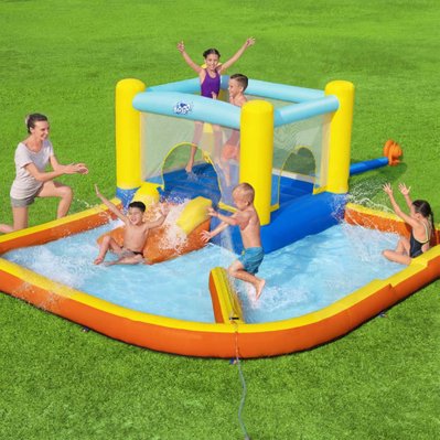 Bestway Parc aquatique gonflable pour enfants H2OGO Beach Bounce - 93349 - 6942138984514