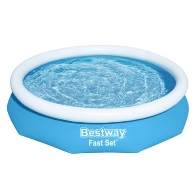 Bestway Piscine ronde Fast Set 305x66 cm Bleu - 441117 - 6941607310151