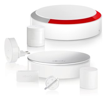 Home Alarm Starter Pack, alarme connectée avec accessoires additionnels| Compatible avec Alexa, l'Assistant Google et TaHoma