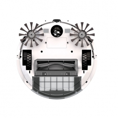 Aspirateur laveur robot connecté - autonomie 130 min - 0.4 L - blanc - SPINWAVE 2931N - 0011120257007