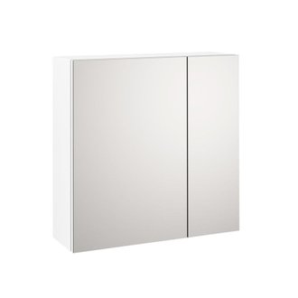 Armoire miroir MALMO - 60 x 20 x 60 cm - blanc