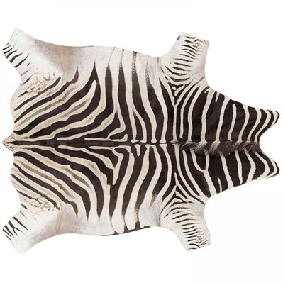 Tapis imitation peau de zebre 155 x 190 cm - Koe - 108614 - 3663095125415