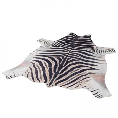 Tapis imitation peau de zebre 155 x 190 cm - Koe - 108614 - 3663095125415