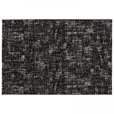 Tapis d'extérieur en polypropylène 200 x 290 cm noir - Hella - 107072 - 3663095045799