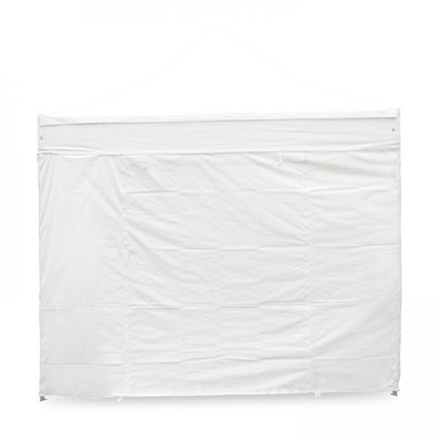 Mur porte zippable pour tente pliante Pro 40mm 3m blanc - 103013 - 3663095009081