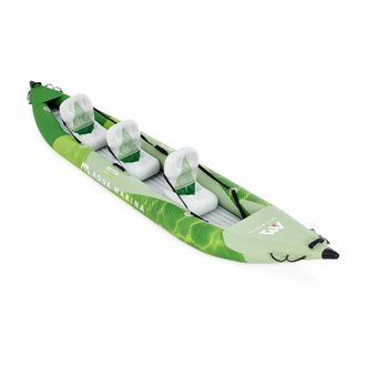 Canoë kayak Betta 3P gonflable trois places 15’7" avec pompe haute pression. sac de rangement et doubles pagaies