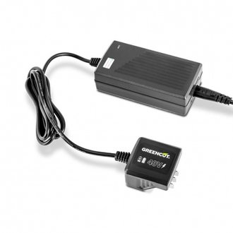 Chargeur GREENCUT 40V - compatible avec batteries Li-Ion 2Ah et 4Ah