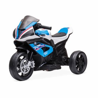 BMW HP4. moto électrique bleue pour enfants 6V 4Ah. 1 place