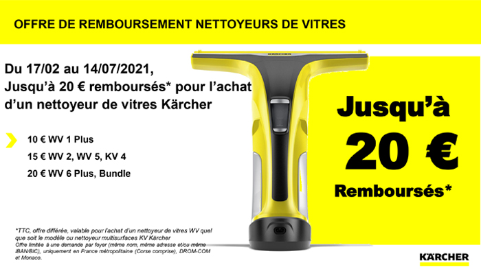 Nettoyeur De Vitres Karcher Wv 2 Premium Edition Speciale Autonomie 35 Min Jaune Et Noir Brico Prive