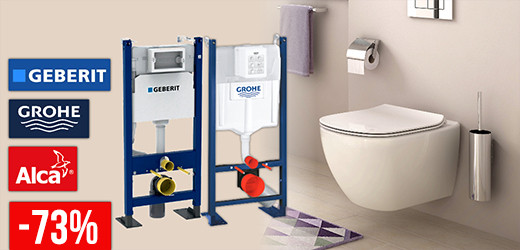 PACKS WC GRANDES MARQUES GROHE GEBERIT
