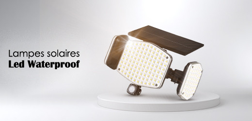 LAMPES SOLAIRES LED WATERPROOF