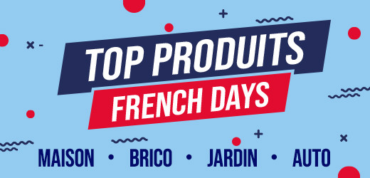 TOP PRODUITS : FRENCH DAYS